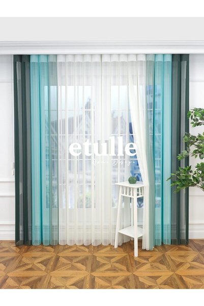 Etulle Palm - Yeni Nesil Akıllı Dikey Tül Zebra Perde