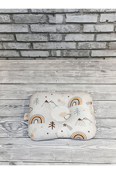 Wayne's %100 Pamuk Bebek Düz Kafa Yastığı, Kafa Yastığı, Yenidoğan Yastık, Be...