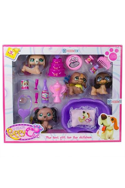 oyuncakchi 17 Piece Joyful Minis Set - Toy Minis Family