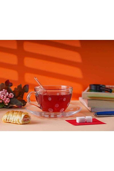 DECOSTYLE Snowflake 2-piece cup set 6 pieces
