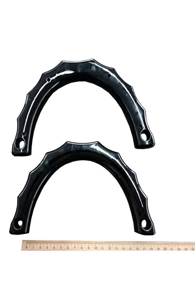 AĞIRSOY Siyah Plastik  Çanta Sapı Çiftinin Fiyatıdır