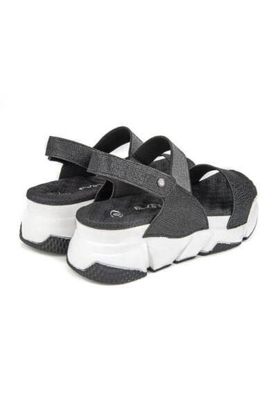 Muya Keid 31187-430 Anatomical Sole Black Women's Sandals - 36-40