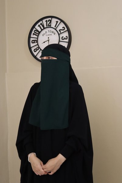 HATİCEATABEYLİBUTİK Eyed Veil Silk 40*45 cm
