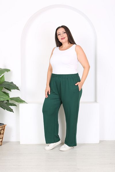 XL Modam Green Large Size Cupra Pants - FlexiBle Sand