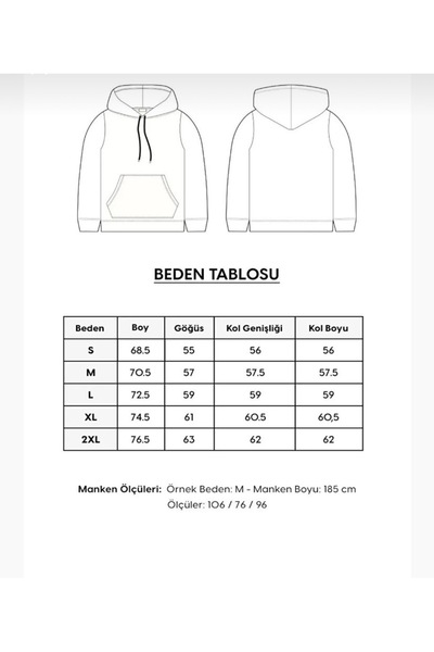 DEZZİİ Colorado Printed Gray Pullover Sweatshirt