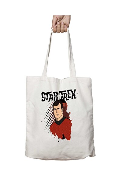 ART HEDİYE حقيبة كتف ستار تريك جرونج سكوتي - مطبوعة على الجانبين وقابلة للغسل