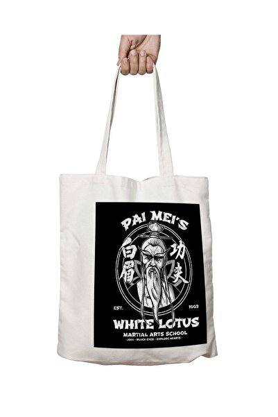 ART HEDİYE Pai Meis White Lotus Kill Bill - حقيبة قابلة للغسل مطبوعة على الجا...