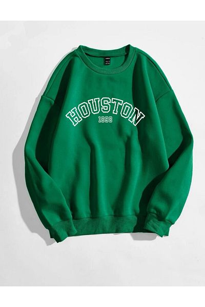 FAVORİST HOUSTON 1989 Printed - Βαμβακερό φούτερ με λαιμόκοψη