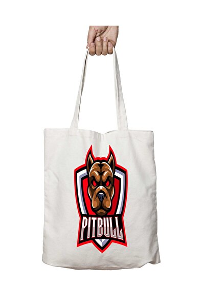 ART HEDİYE Сумка для собак з принтом Pitbull, що піддається пранню - двосторо...