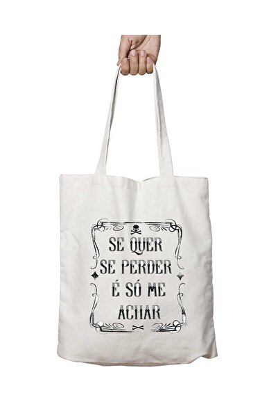 ART HEDİYE SE QUER SE PERDER - Washable Permanent Printed School and Beach Bag