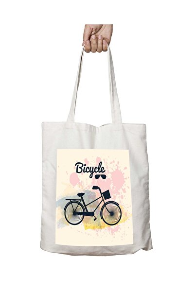 ART HEDİYE حقيبة قابلة للغسل مطبوعة على الجانبين للدراجة - Bicyle