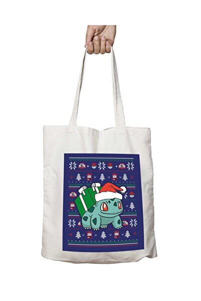 ART HEDİYE Бульбазавр Покемон з малюнком, пральна сумка - двосторонній постій...