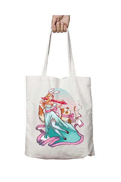 ART HEDİYE أوه، فيونا! - حقيبة دائمة مطبوعة قابلة للغسل