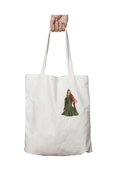 ART HEDİYE Maid Two Sides - Permanent Printed Washable Bag