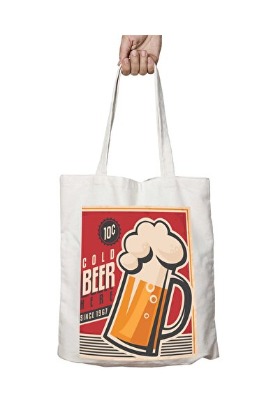 ART HEDİYE بيرة باردة من عام 1967 - حقيبة تدوم على الجانبين وقابلة للغسل