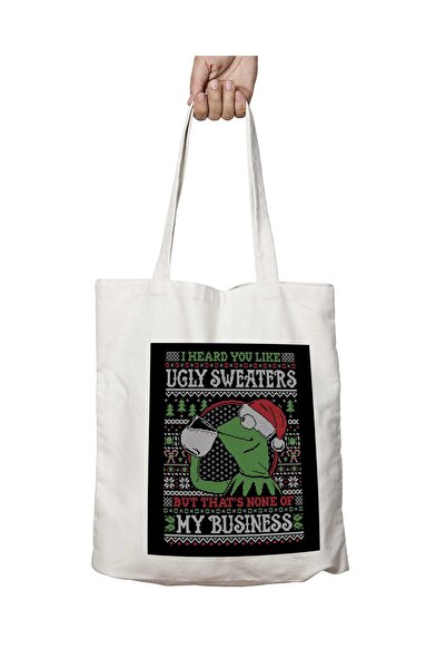 ART HEDİYE Керміт Жаба Маппетс Різдво - Мийка з постійним принтом, двостороння