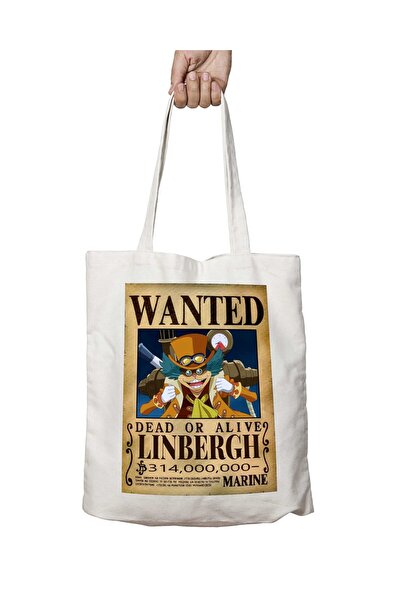 ART HEDİYE Linbergh Anime Wanted - حقيبة تدوم طويلاً وقابلة للغسل على الجانبين