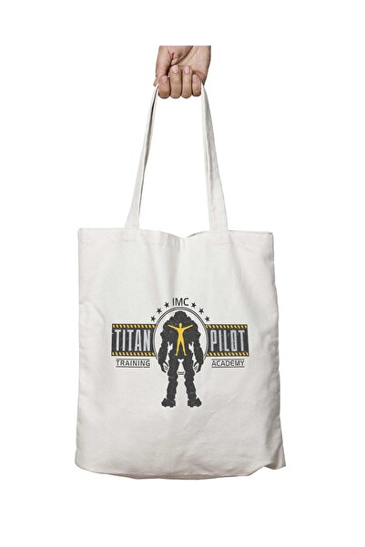 ART HEDİYE Titan Pilot Training AcadEmY - Titanfall II WashablE PrintEd Bag