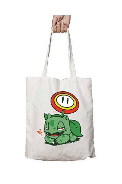ART HEDİYE Pokemon Firesaur Bulbasaur - Two Sides Permanent Printed, Washable...