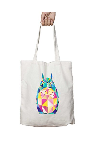 ART HEDİYE حقيبة توتورو 4 مطبوعة قابلة للغسل - جانبين