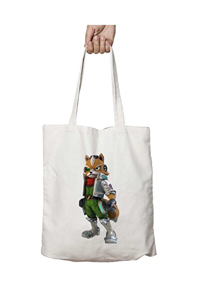 ART HEDİYE Star Fox Fox - двостороння сумка з принтом, яку можна прати