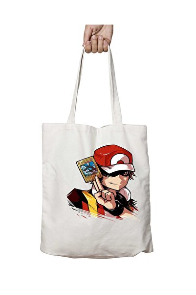 ART HEDİYE Red Eyes Black Charizard - Двостороння сумка з постійним принтом, ...