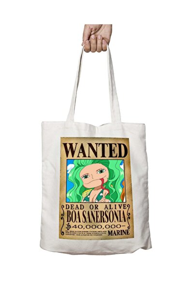 ART HEDİYE Wanted Boa Sanersonia Anime - حقيبة قابلة للغسل مطبوعة على الجانبين