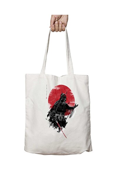 ART HEDİYE حقيبة ستار وورز دارث ساموراي - حقيبة قابلة للغسل بطباعة دائمة على ...
