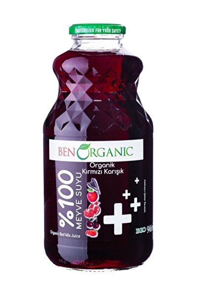 Genel Markalar Organik Benorganic Karışık Kırmızı Meyve Suyu 946  ml
