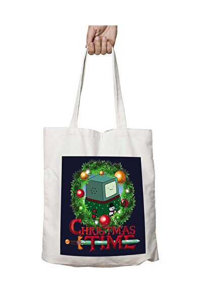 ART HEDİYE Beemo Cartoon Network - Adventure Christmas Time Wreath Мийка сумк...