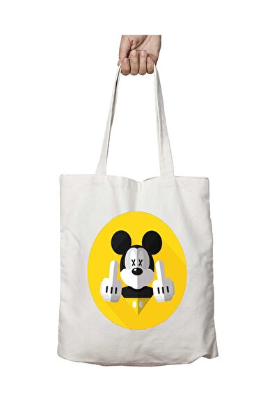 ART HEDİYE Μίκυ Μάους με μεσαίο δάχτυλο, με μόνιμη εκτύπωση και δυνατότητα πλ...