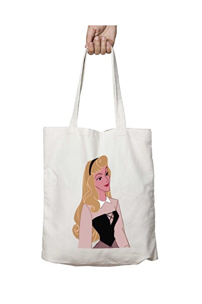 ART HEDİYE Sleeping-BeautY-PNG-Images - Washable Shoulder Tote Bag, Two Sides...