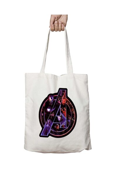 ART HEDİYE Marvel Avengers Printed Washable Bag - Lasting on Two Sides