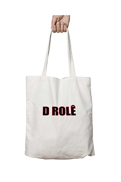 ART HEDİYE D Role II Сторона Постійний друк Можна прати Плечова сумка з ткани...