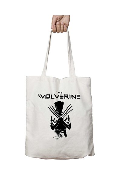 ART HEDİYE Wolverine Printed - Γραπτή, πλενόμενη και μόνιμη τσάντα ώμου