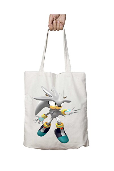 ART HEDİYE حقيبة كتف دائمة قابلة للغسل من Sonic The Hedgehog PNG-6 - مطبوعة ع...