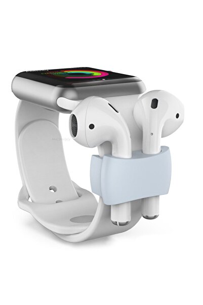 Mcstorey مشبك حزام حبل 42-44 مم متوافق مع حامل Airpods لساعة Apple Watch، آمن...