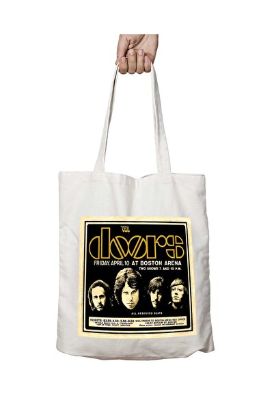 ART HEDİYE The Doors Friday April - حقيبة دائمة مطبوعة قابلة للغسل