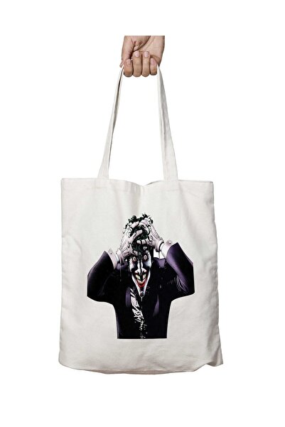 ART HEDİYE THE JOKER 222 - حقيبة قابلة للغسل مطبوعة على الجانبين