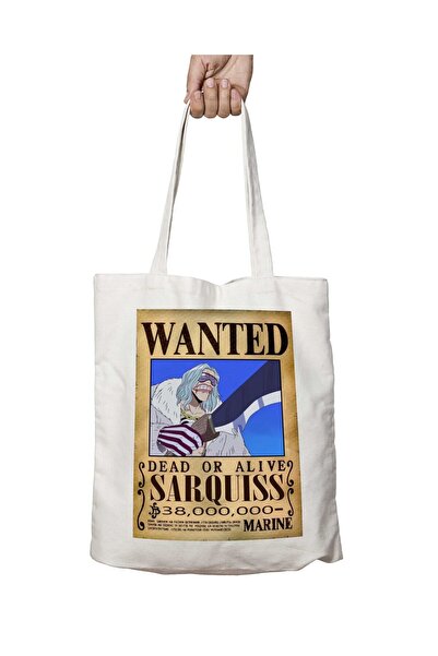 ART HEDİYE Wanted Sarquiss Anime - Two Sides Permanent Printed, Washable Shou...