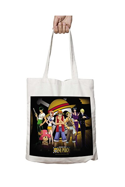 ART HEDİYE One Piece Shonen Jump Anime - حقيبة قابلة للغسل مطبوعة على الجانبين