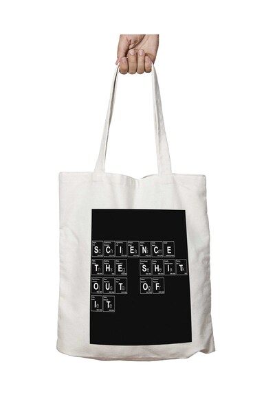 ART HEDİYE Science Fiction - Periodic, Two Sided, Printed, Washable Shoulder ...