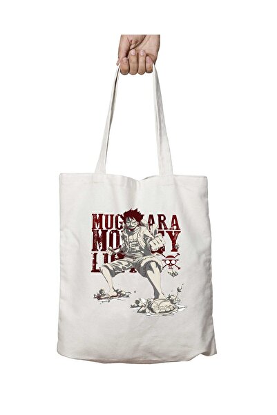 ART HEDİYE One Piece luffY Written - Washable and lasting Printed Bag