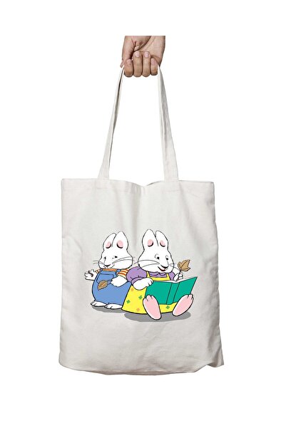 ART HEDİYE نمط أرنب ماكس ويكوب - حقيبة تدوم طويلاً وقابلة للغسل