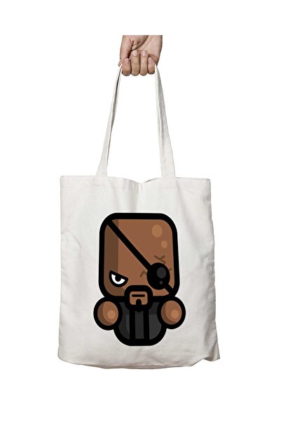 ART HEDİYE Полковник Нік Ф'юрі SHIELD Avengers Мийка сумка - Simpler, двостор...