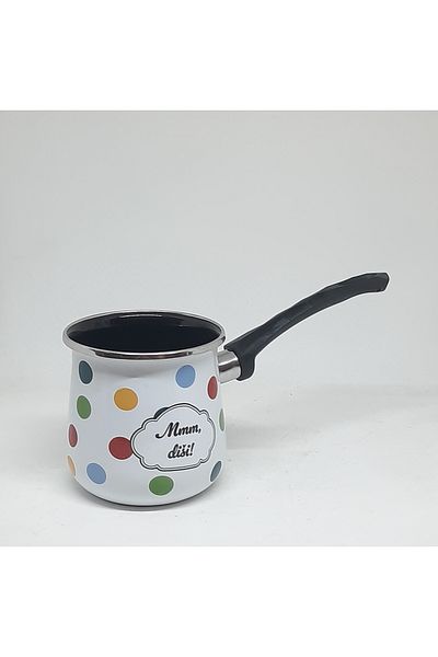 Avşar Colorful Polka Dot Enamel Home Coffee Pot