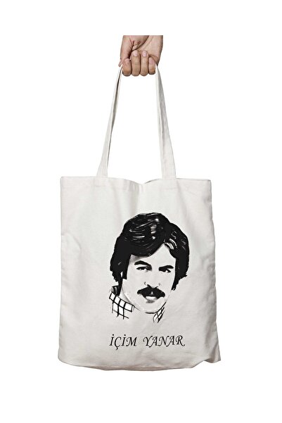 ART HEDİYE Ferdi Tayfur - حقيبة كتف قابلة للغسل ومطبوعة تدوم طويلاً