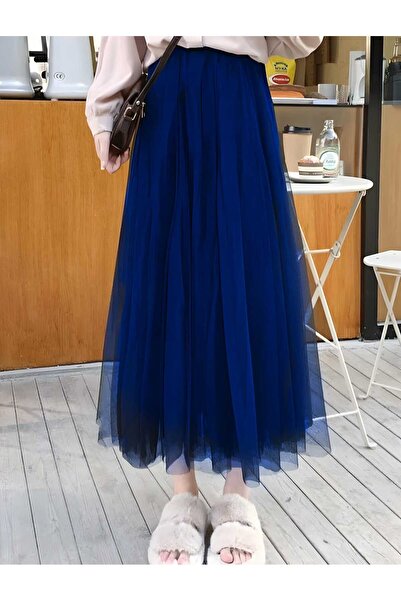 CNG MODA Fusta Hijab din Tulle