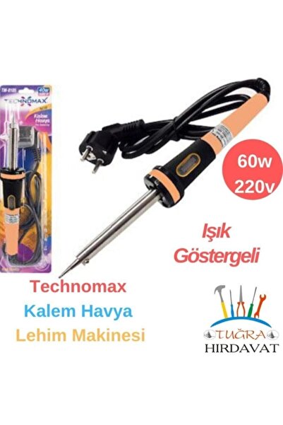 abnturk Tm-9105 Kalem Havya 60w Lehim Makinesi Işık Göstergeli