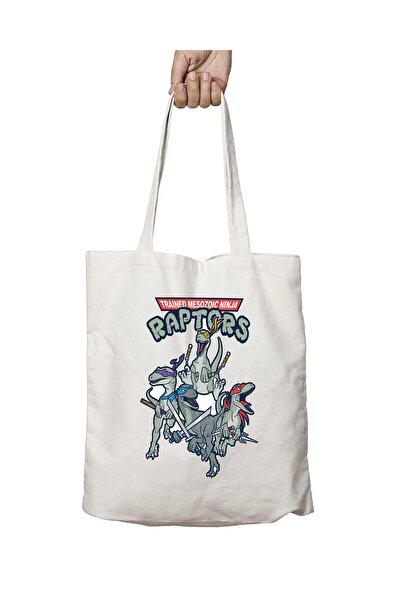 ART HEDİYE Черепашки-ніндзя тренували мезозойських хижаків - двостороння сумк...